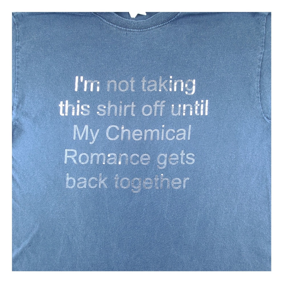My Chemical Romance MCR Men's Medium T-Shirt Emo Rock Music Band Graphic Tee